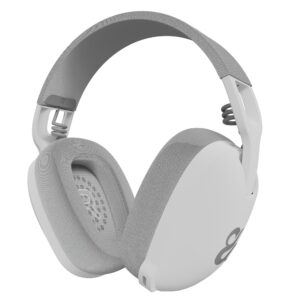 Auriculares gaming newskill bael ivory inalambrico blanco
