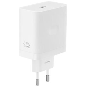 Cargador oppo supervooc 67w usb tipo a blanco + cable usb tipo c a usb tipo a
