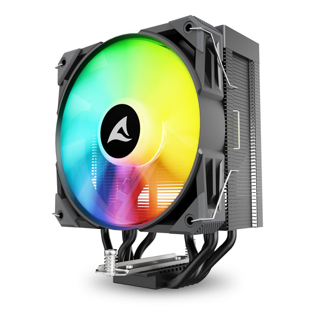 Ventilador cpu sharkoon a50 rgb 120mm negro - Imagen 2