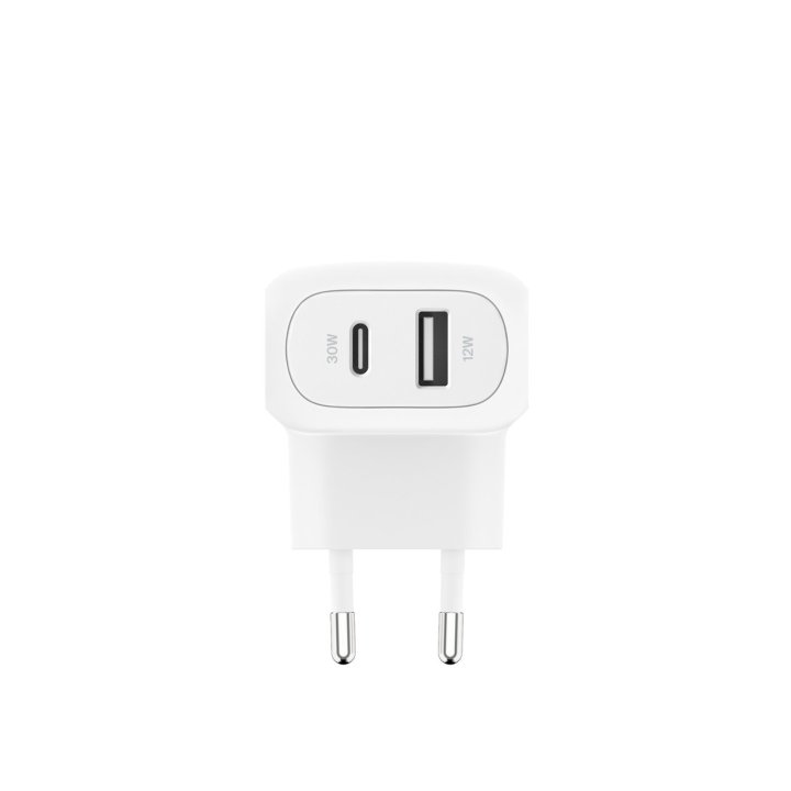 Cargador de pared belkin wcb009vfwh 42w 1x usb tipo a 1x usb tipo c blanco - Imagen 3