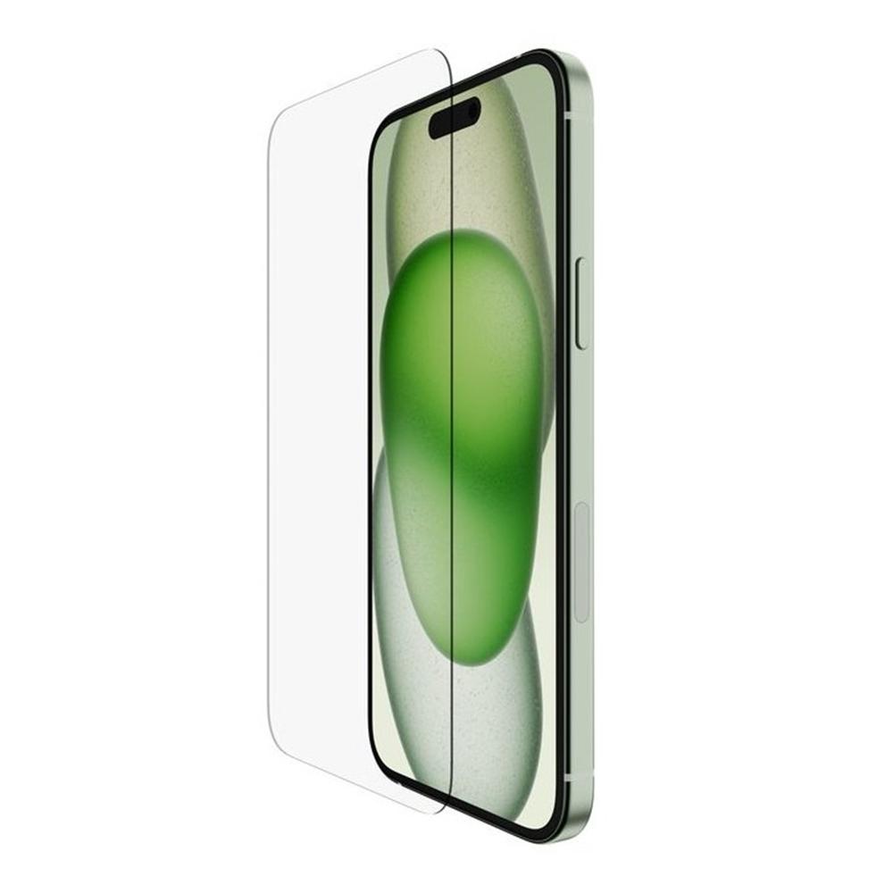 Protector de pantalla belkin ova136zz iphone 15 plus - 14 pro max cristal templado screenforce
