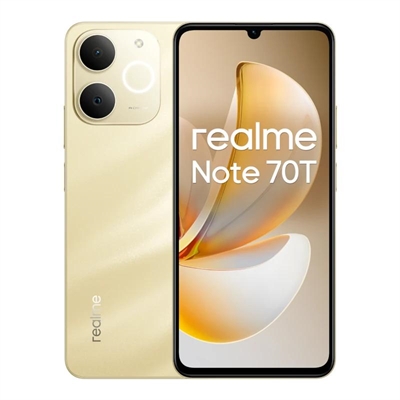Movil realme note 70t 4 - 128gb gold