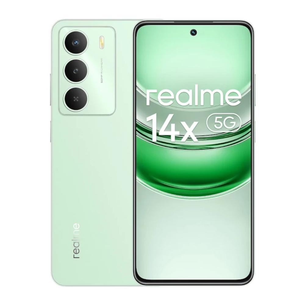 Movil realme 14x 5g 8 - 256gb verde