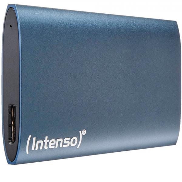 Disco duro externo solido ssd intenso premium edition blue 500gb usb 3.2 - Imagen 2