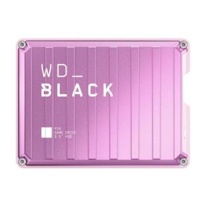 Disco duro externo ssd wd western digital 4tb black p10 game drive micro usb tipo b rosa