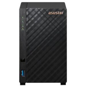 Servidor nas asustor drivestor 2 gen2 as1202t 2 bahias 1gb gigabit ethernet
