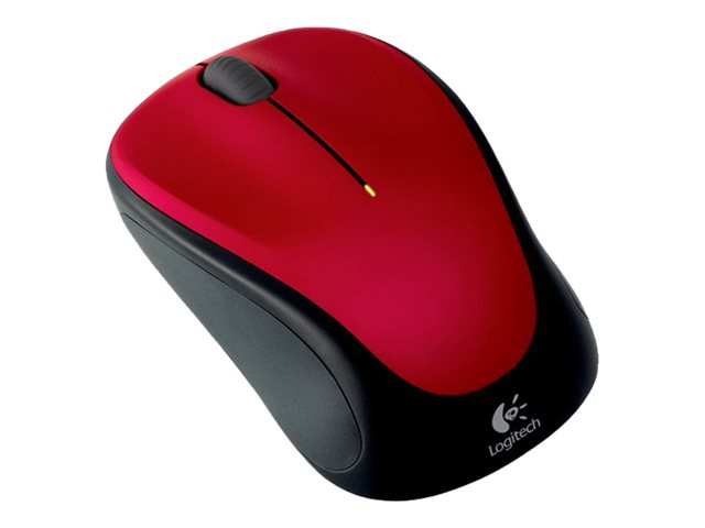 Mouse raton logitech m235 optico wireless inalambrico rojo - Imagen 3