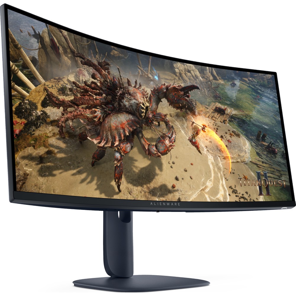Monitor curvo gaming dell alienware aw3425dwm 34 pulgadas wqhd 180hz - Imagen 2