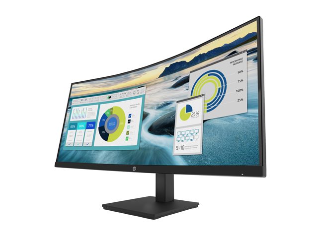 Monitor curvo hp p34hc g4 34 pulgadas wqhd 60hz - Imagen 2