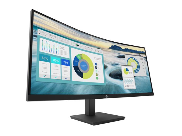 Monitor curvo hp p34hc g4 34 pulgadas wqhd 60hz - Imagen 3