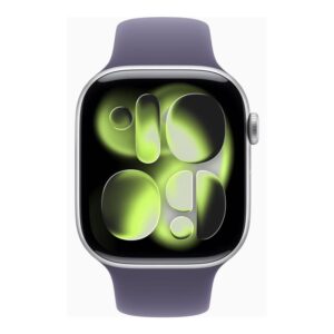 Smartwatch apple watch series 11 gps 46mm silver case purple mist sport band s - m