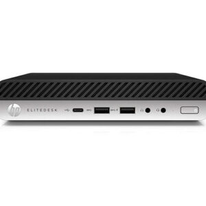 Ordenador reacondicionado mini hp elitedesk 800 g4 - i5 - 8th - 16gb - 512 gb nvme - win 11 pro - sin cable trebol  - sin vga