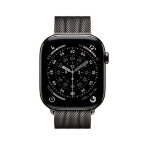 Smartwatch apple watch s11 gps + cellular 46mm slate titanium case slate milanese loop m - l