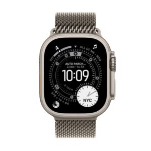 Smartwatch apple watch ultra 3 gps + cellular 49mm natural titanium case natural titanium milanese loop -  s