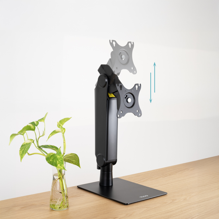 Soporte mesa tooq vesa hasta 32 pulgadas 100x100 max 8kg - Imagen 2