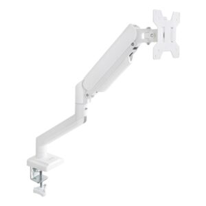 Soporte mesa tooq vesa hasta 34 pulgadas 100x100mm max 10kg blanco