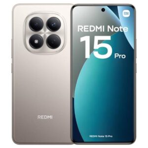 Movil xiaomi redmi note 15 pro 8gb 256gb 6.77 pulgadas titanio