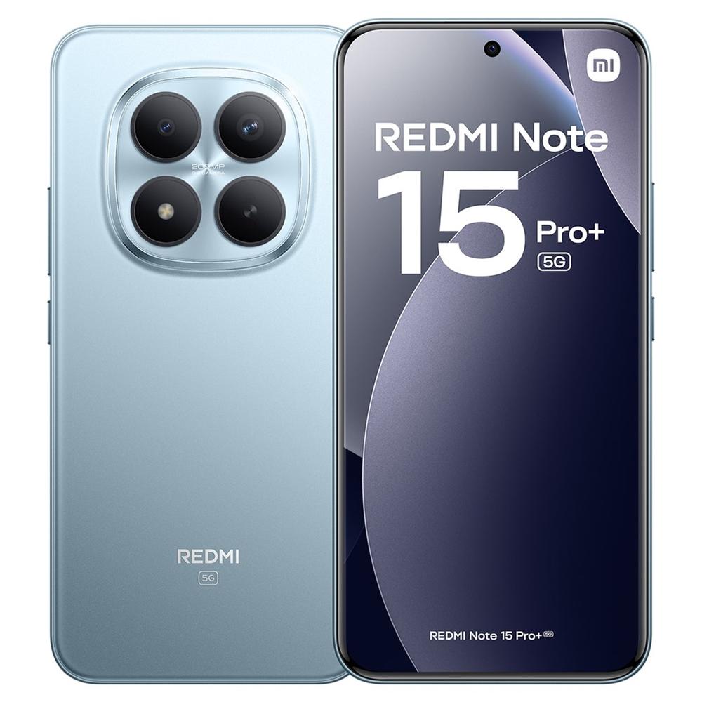 Movil xiaomi redmi note 15 pro+ 5g 8gb 256gb 6.8 pulgadas azul