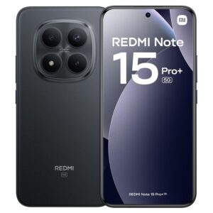 Movil xiaomi redmi note 15 pro+ 5g 8gb 256gb 6.8 pulgadas negro