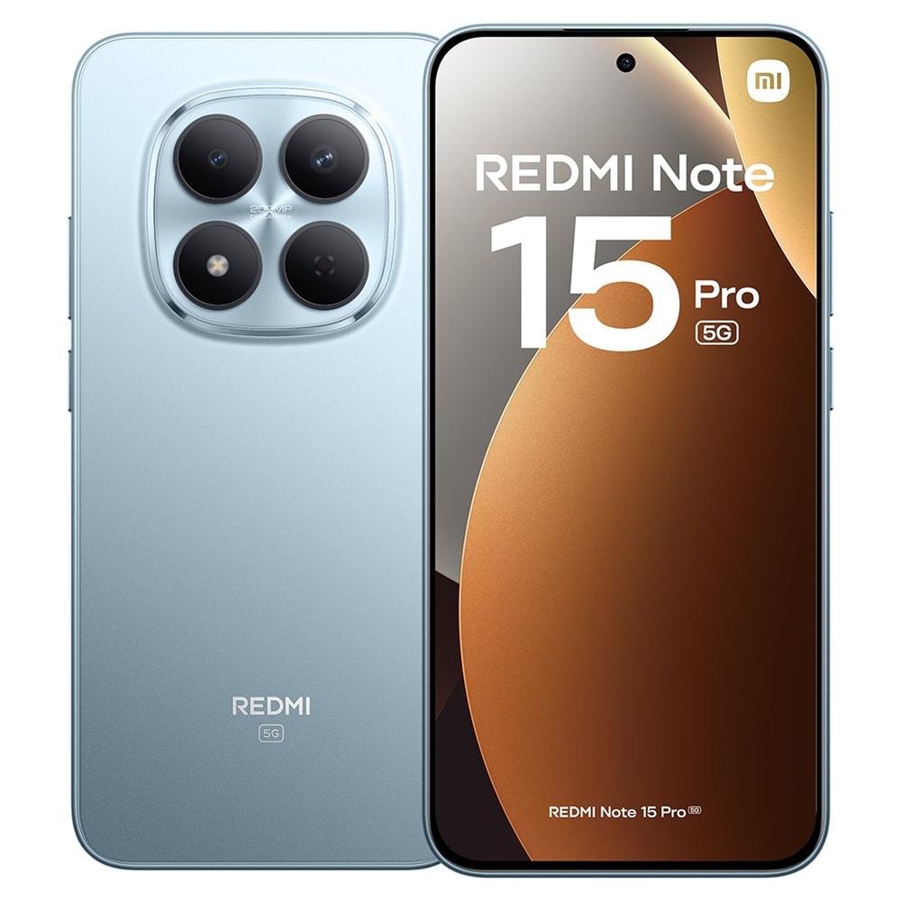 Movil xiaomi redmi note 15 pro 5g 12gb 512gb 6.8 pulgadas azul
