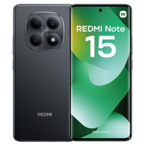 Movil xiaomi redmi note 15 6gb 128gb 6.77 pulgadas negro