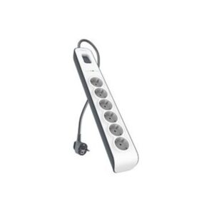 Regleta alimentacion belkin bsv603vf2m - v2 de proteccion contra sobretensiones 6 tomas boton apagado