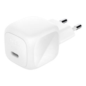 Cargador de pared belkin wca013kqwh 45w 1x usb tipo c blanco