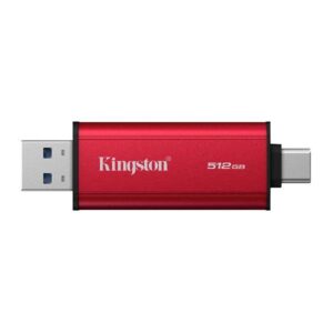 Disco duro externo solido ssd kingston 512gb usb 3.2 - usb tipo c