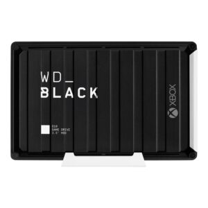 Disco duro externo wd western digital 12tb black d10 game drive for xbox one usb 3.2