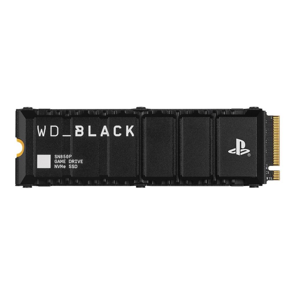 Disco duro interno ssd wd black sn850p for ps5 4tb m.2 pcie4