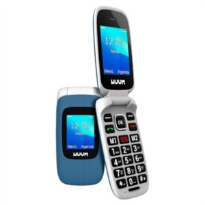 Telefono movil spc wuum 2335a azul - 2.4 pulgadas - dual sim - micro sd - radio fm - bt