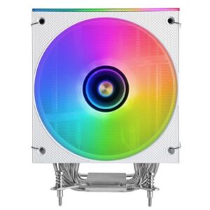 Ventilador disipador cpu mars gaming mcpulcd argb 120mm blanco