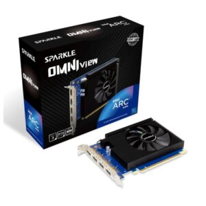 Tarjeta grafica sparkle intel arc a310 omni view 4g gddr6 -  4x hdmi