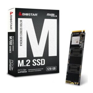 Disco duro interno ssd biostar m700 128gb m.2 pci express 4.0