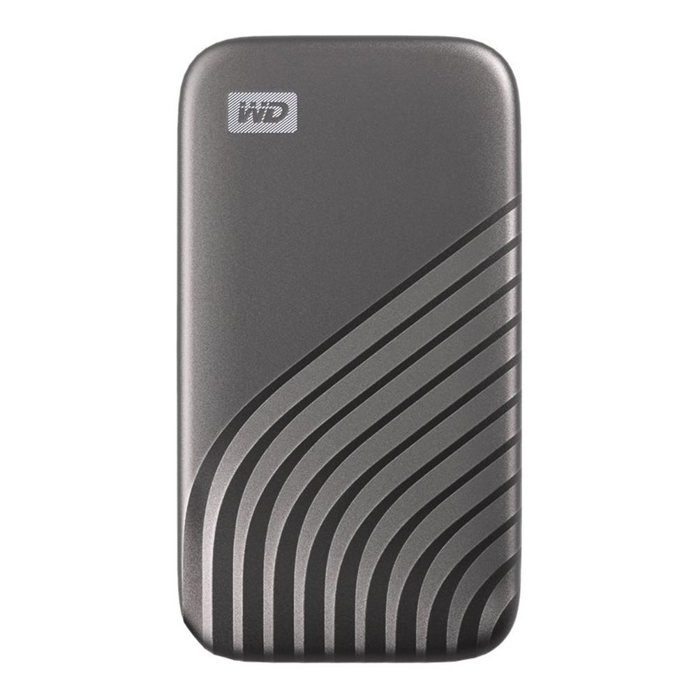 Disco duro externo ssd wd western 4tb my passport usb tipo c gris