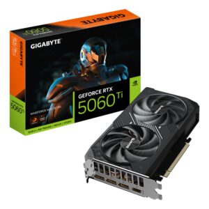 Tarjeta grafica gigabyte rtx 5060ti 8gb gddr7 - 3x dp - 1x hdmi pci express 5.0