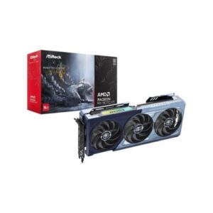 Tarjeta grafica asrock rx 9070 xt monster hunter wilds 16gb gddr6 -  3x dp -  1x hdmi pci express 5.0