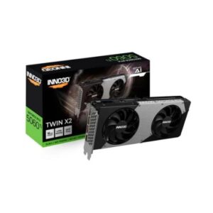Tarjeta grafica inno3d rtx 5060ti twin x2 16gb gddr7 -  3x dp -  1x hdmi