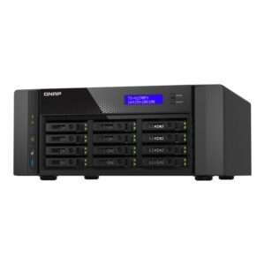 Servidor nas qnap ts - h1290fx 12 bahias 64gb gigabit ethernet