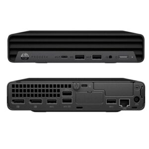 Ordenador reacondicionado mini hp 600 g6 - i7 - 10th - 16gb - 512gb nvme - win 11 pro - sin cable trebol - sin vga