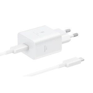 Cargador samsung ep - t4511xwegeu usb tipo c blanco 45w cable incluido