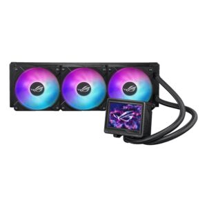 Kit refrigeracion liquida asus rog ryujin iii 360 argb extrema 3x 120mm negra