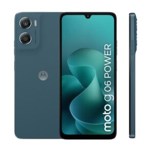 Telefono movil smartphone motorola moto g06 power - 4gb - 256gb - 6.88 pulgadas - tapestry blue