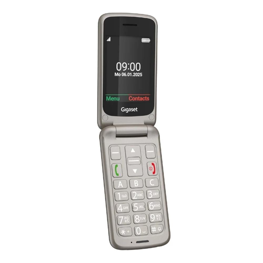 Telefono movil gigaset gl595 gris para mayores - Imagen 2