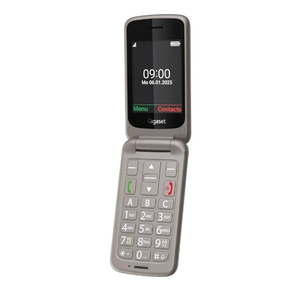 Telefono movil gigaset gl595 gris para mayores - Imagen 3