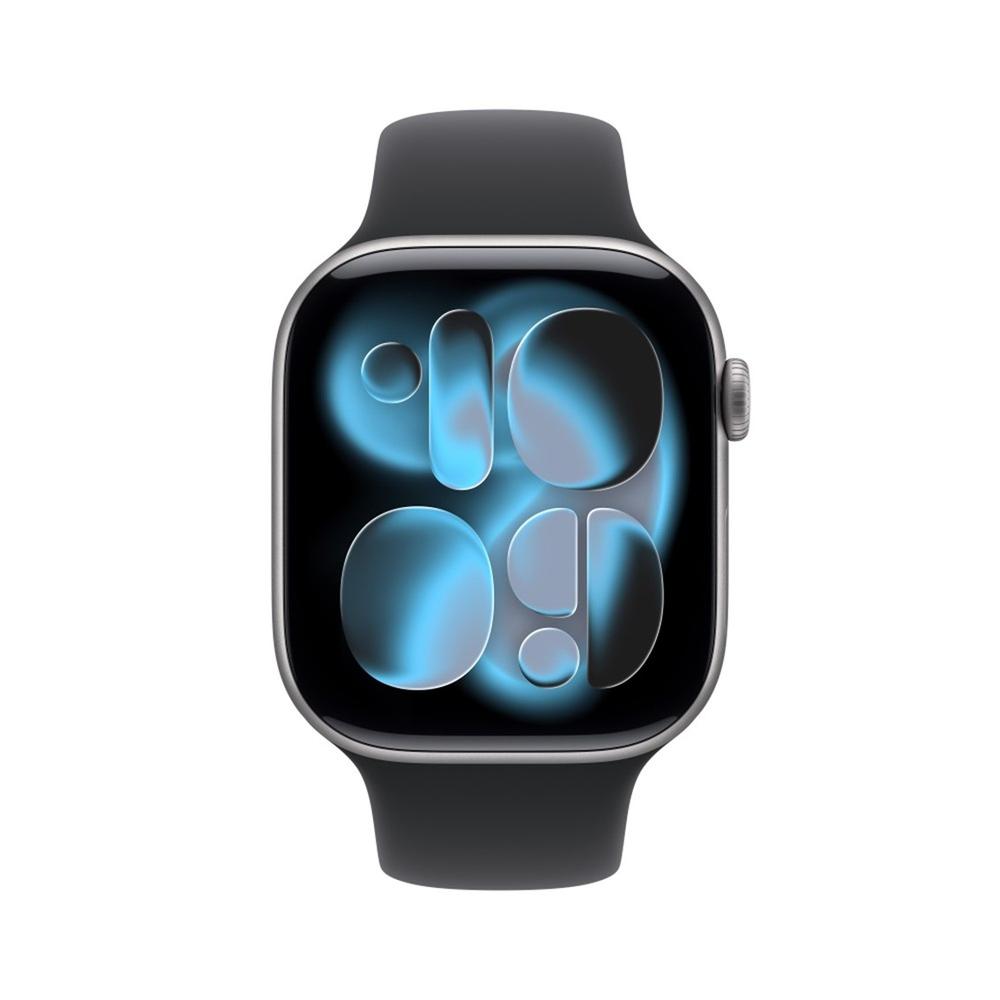 Smartwatch apple watch s11 gps 46mm space grey aluminium case black sport band s - m